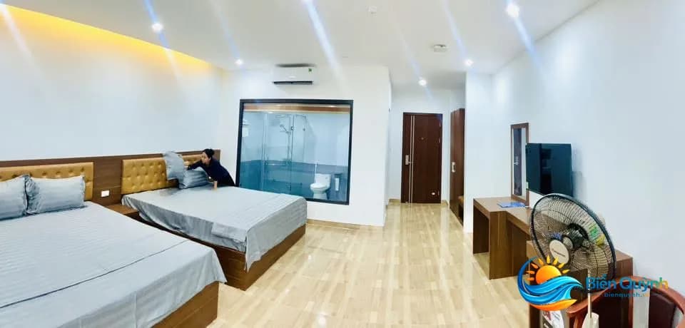 Bien dong hotel bien quynh phong nghi tại Khách Sạn & Nhà Hàng Biển Đông, biển Quỳnh, Nghệ An