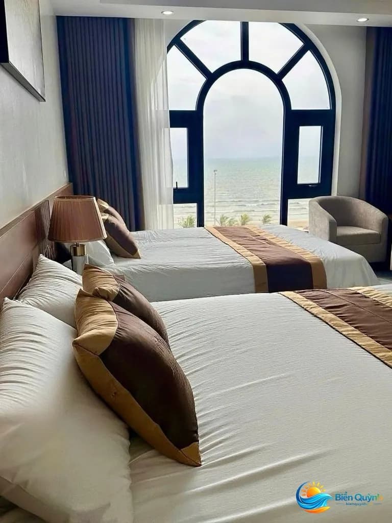Lan hung hotel bien quynh view bien tại Lan Hùng Hotel, biển Quỳnh, Nghệ An